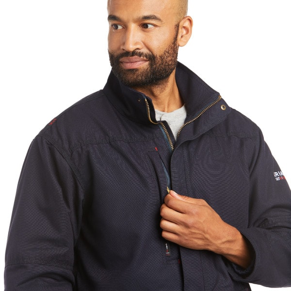 Ariat Mens FR Worhorse Insulated Jacket in Navy